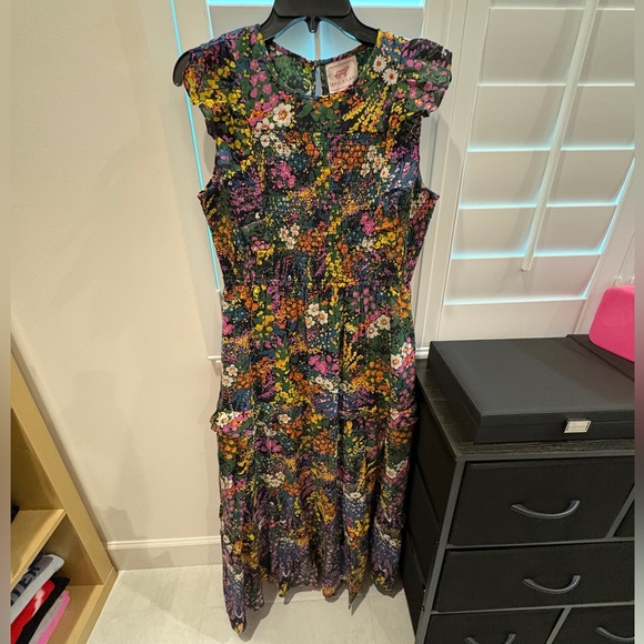 Banjanan Iris Dress in Loki’s Garden Black Size XL - Picture 3 of 14